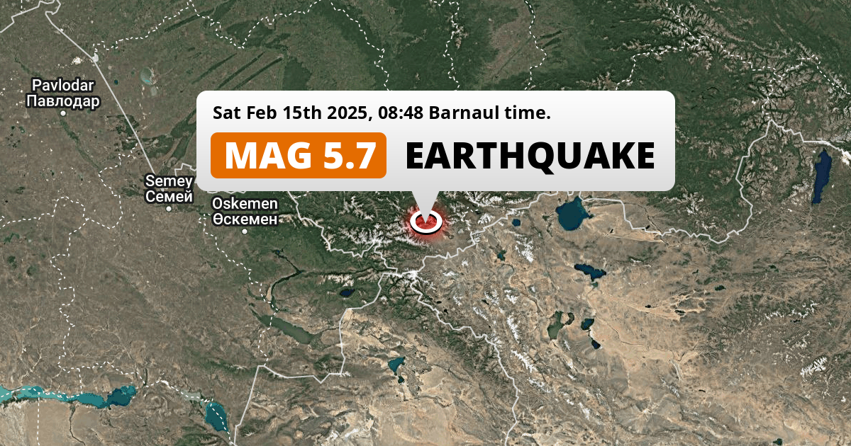 Earthquakes russia 2025