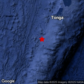 Map of area around epicenter.