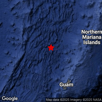 Map of area around epicenter.