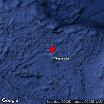 Map of area around epicenter.