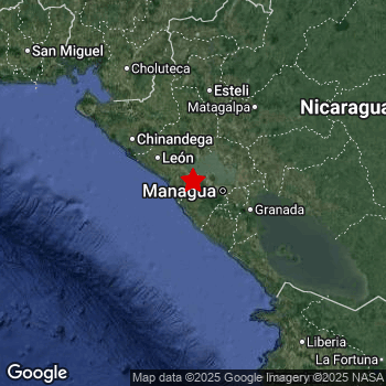 Map of area around epicenter.