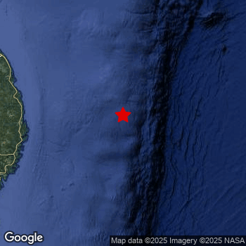 Map of area around epicenter.