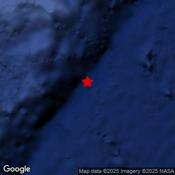 Map of area around epicenter.