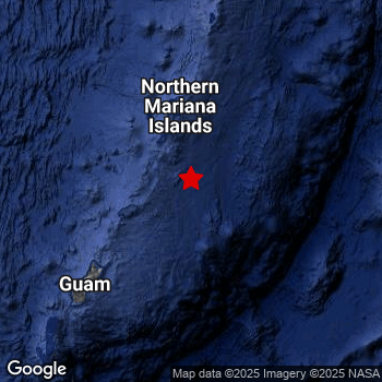 Map of area around epicenter.