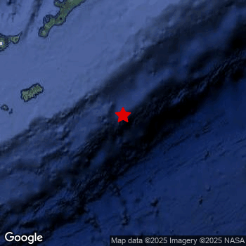 Map of area around epicenter.