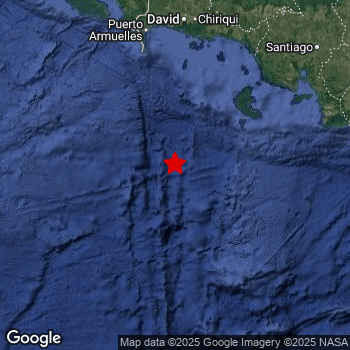 Map of area around epicenter.