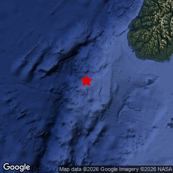 Map of area around epicenter.