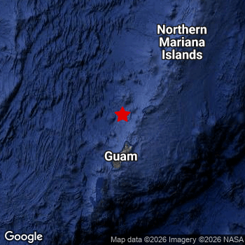 Map of area around epicenter.