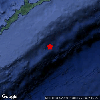 Map of area around epicenter.