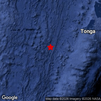 Map of area around epicenter.