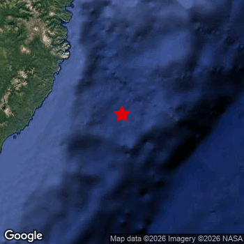 Map of area around epicenter.