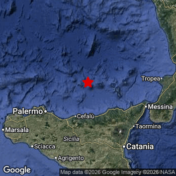 Map of area around epicenter.