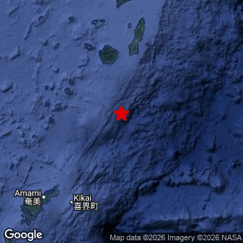 Map of area around epicenter.