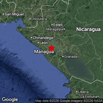 Map of area around epicenter.