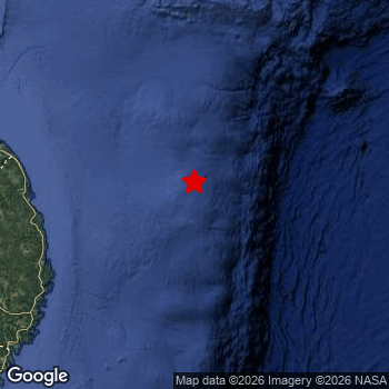 Map of area around epicenter.