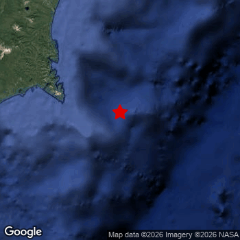 Map of area around epicenter.