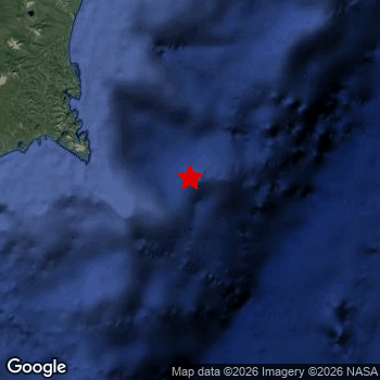 Map of area around epicenter.