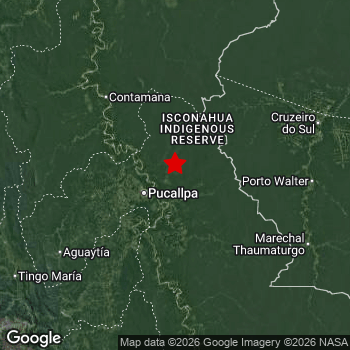 Map of area around epicenter.
