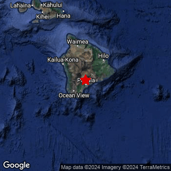 Map of area around epicenter.