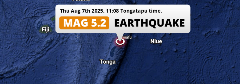 Earthquake location map