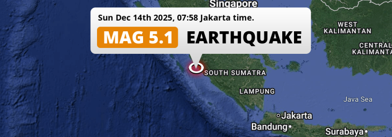 Earthquake location map