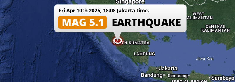 Earthquake location map