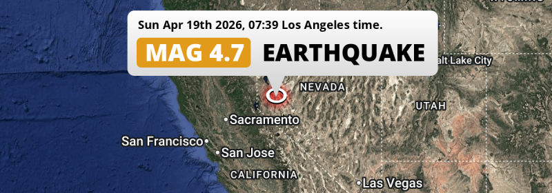 Earthquake location map