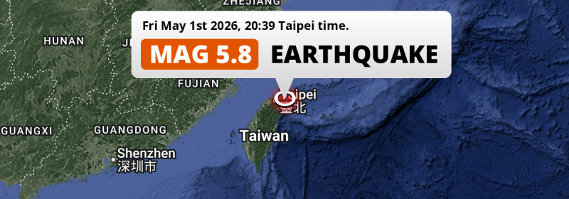 Earthquake location map