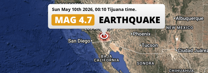 Earthquake location map