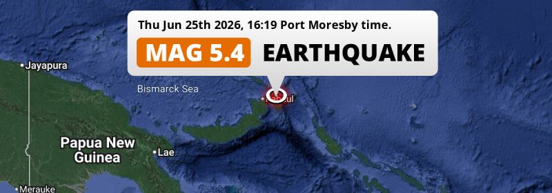Earthquake location map