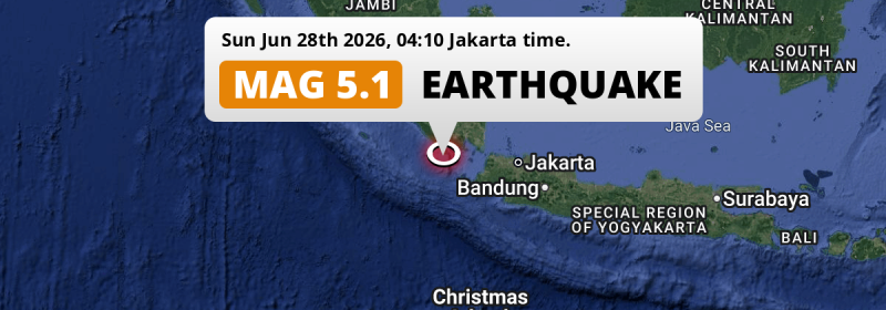 Earthquake location map