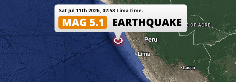 Earthquake location map