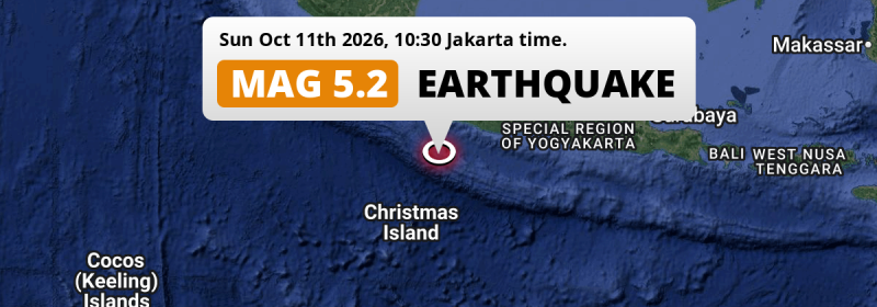 Earthquake location map