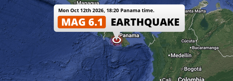 Earthquake location map