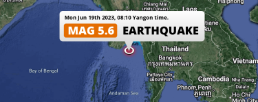 Earthquake myanmar tsunami risk
